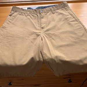 Men’s volcom shorts, size 31, light brown